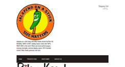 Desktop Screenshot of jalapenoonastick.com
